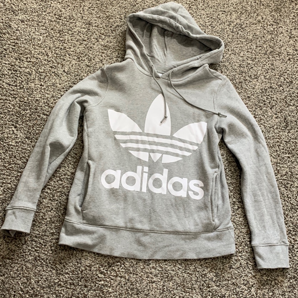 Adidas Brand Womens Signature Hoodie Xs